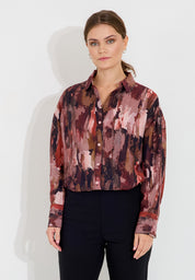 Blus med krage - Paintbrush