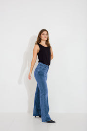 Jeans Emma - Blue Denim Washed