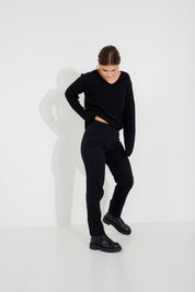 Tröja V-neck - Svart