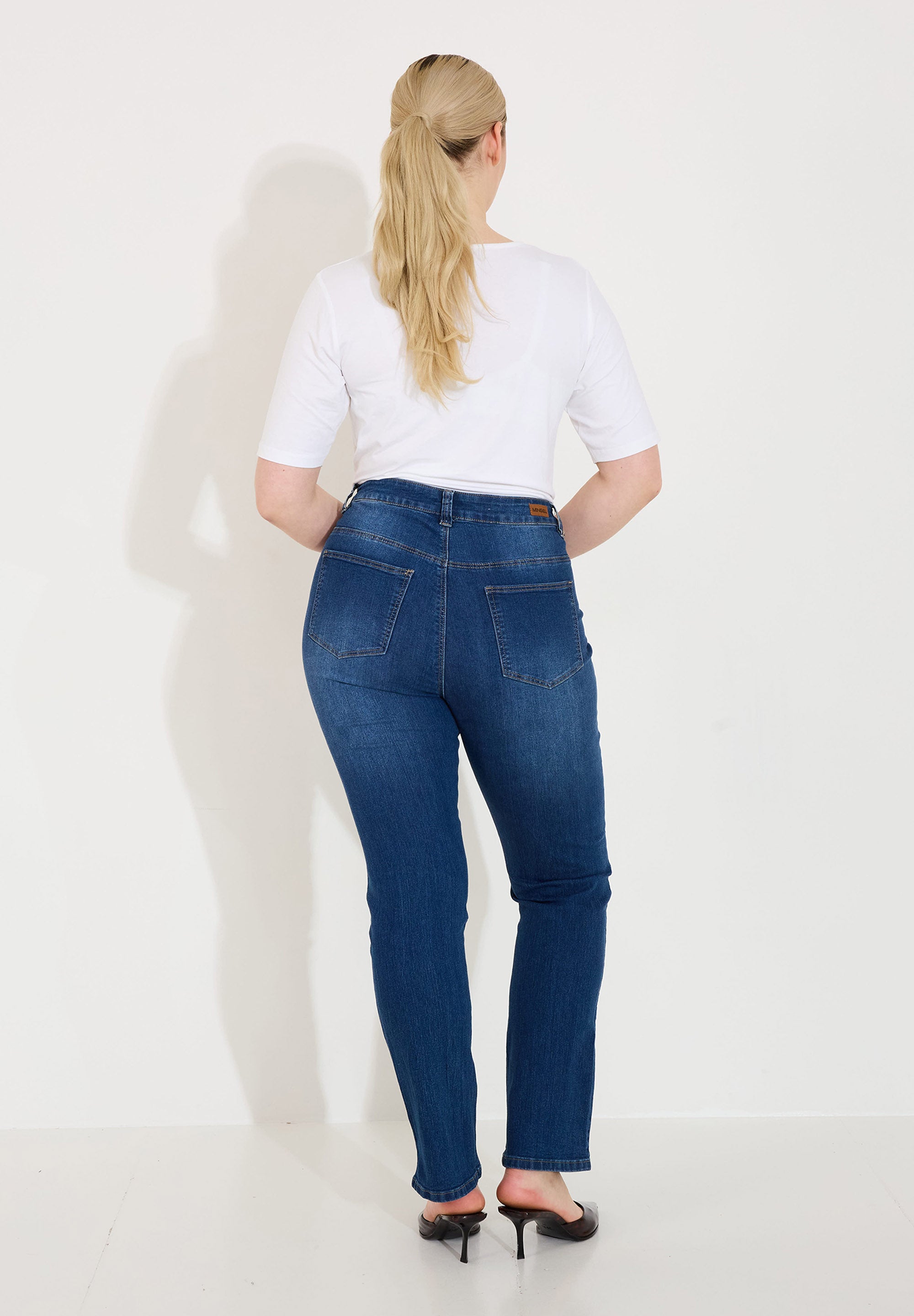Heidi Jeans - Washed Denim | Mingel